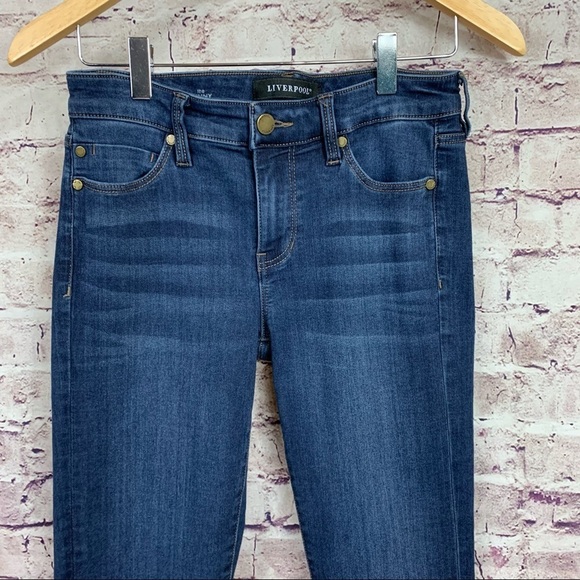 Liverpool The Skinny Medium Wash Denim Jeans 2/26 - Picture 2 of 14
